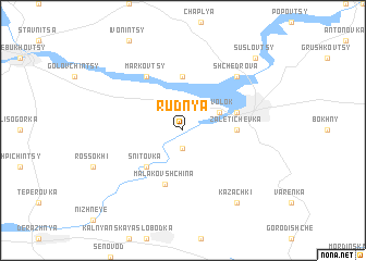 map of Rudnya