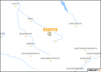 map of Rudnya