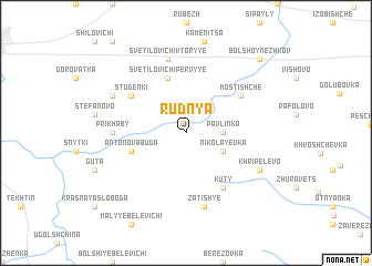 map of Rudnya
