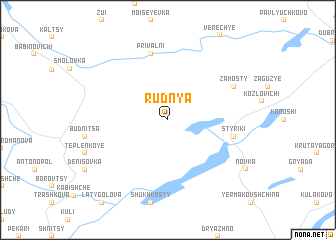 map of Rudnya