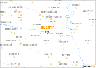 map of Rudnya