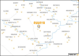 map of Rudnya