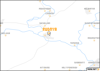 map of Rudnya