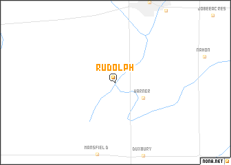 map of Rudolph