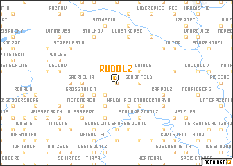 map of Rudolz