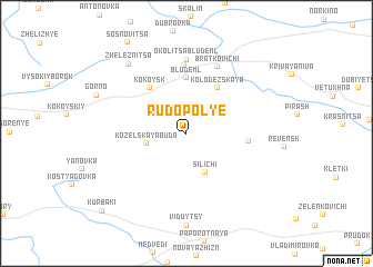 map of Rudopolʼye