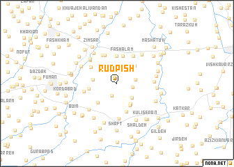 map of Rūd Pīsh