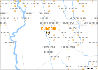 map of Rudrani