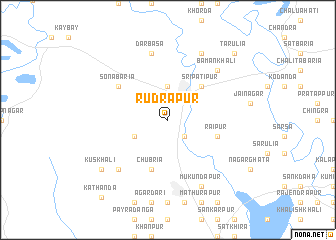 map of Rudrapur