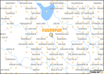 map of Rudrapur