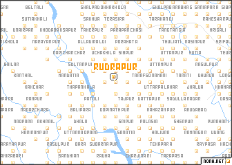 map of Rudrapur