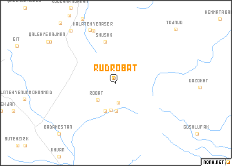 map of Rūd Robāţ