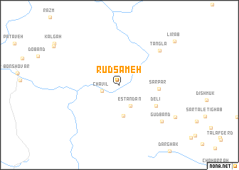 map of Rūdsameh