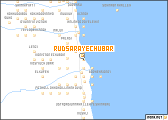 map of Rūdsarā-ye Chūbar