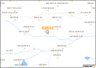 map of Rudsk