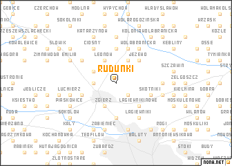 map of Rudunki
