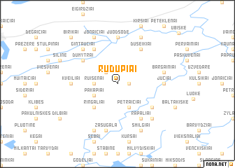 map of Rūdupiai