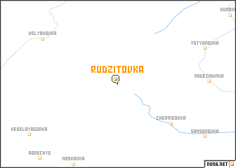 map of Rudzitovka