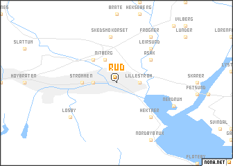 map of Rud