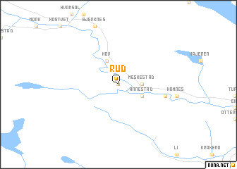 map of Rud