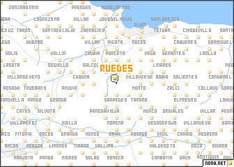 map of Ruedes