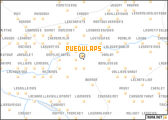 map of Rue du Laps