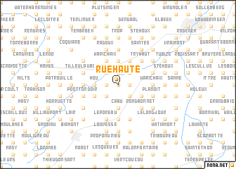 map of Rue Haute