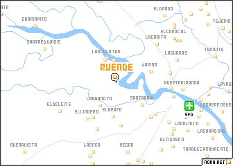map of Ruende