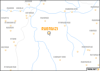 map of Ruendizi