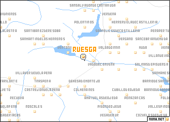 map of Ruesga