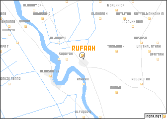 map of Rufā‘ah