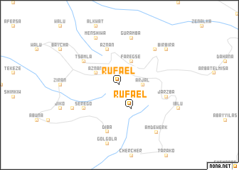 map of Rufaʼēl