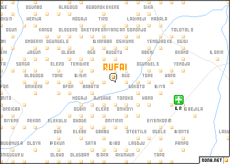 map of Rufai