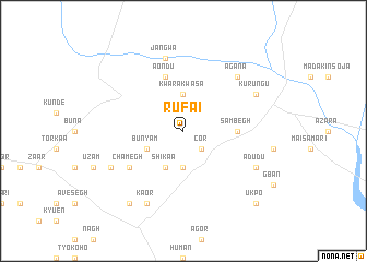 map of Rufai