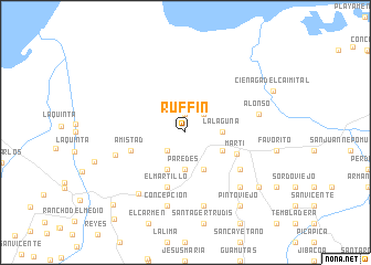 map of Ruffin