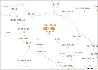 map of Rufine