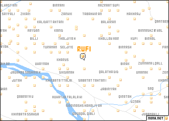 map of Rūfī