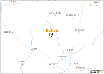 map of Rufus