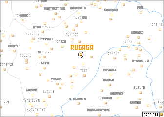 map of Rugaga