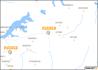 map of Rugaga
