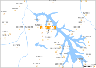 map of Rugando