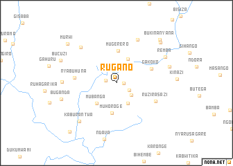 map of Rugano