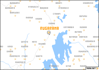 map of Rugarama