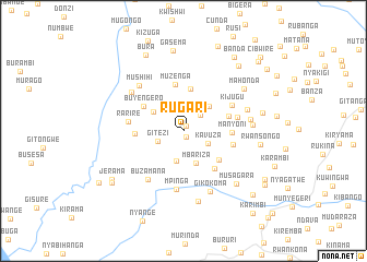 map of Rugari