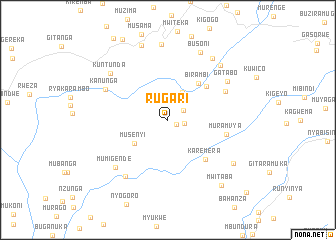 map of Rugari