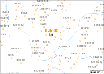 map of Rugari