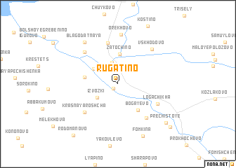 map of Rugatino