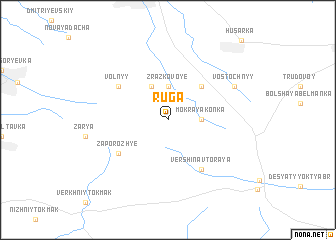 map of Ruga