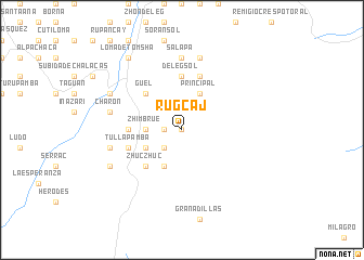 map of Rugcaj