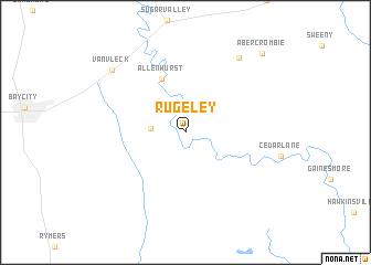 map of Rugeley